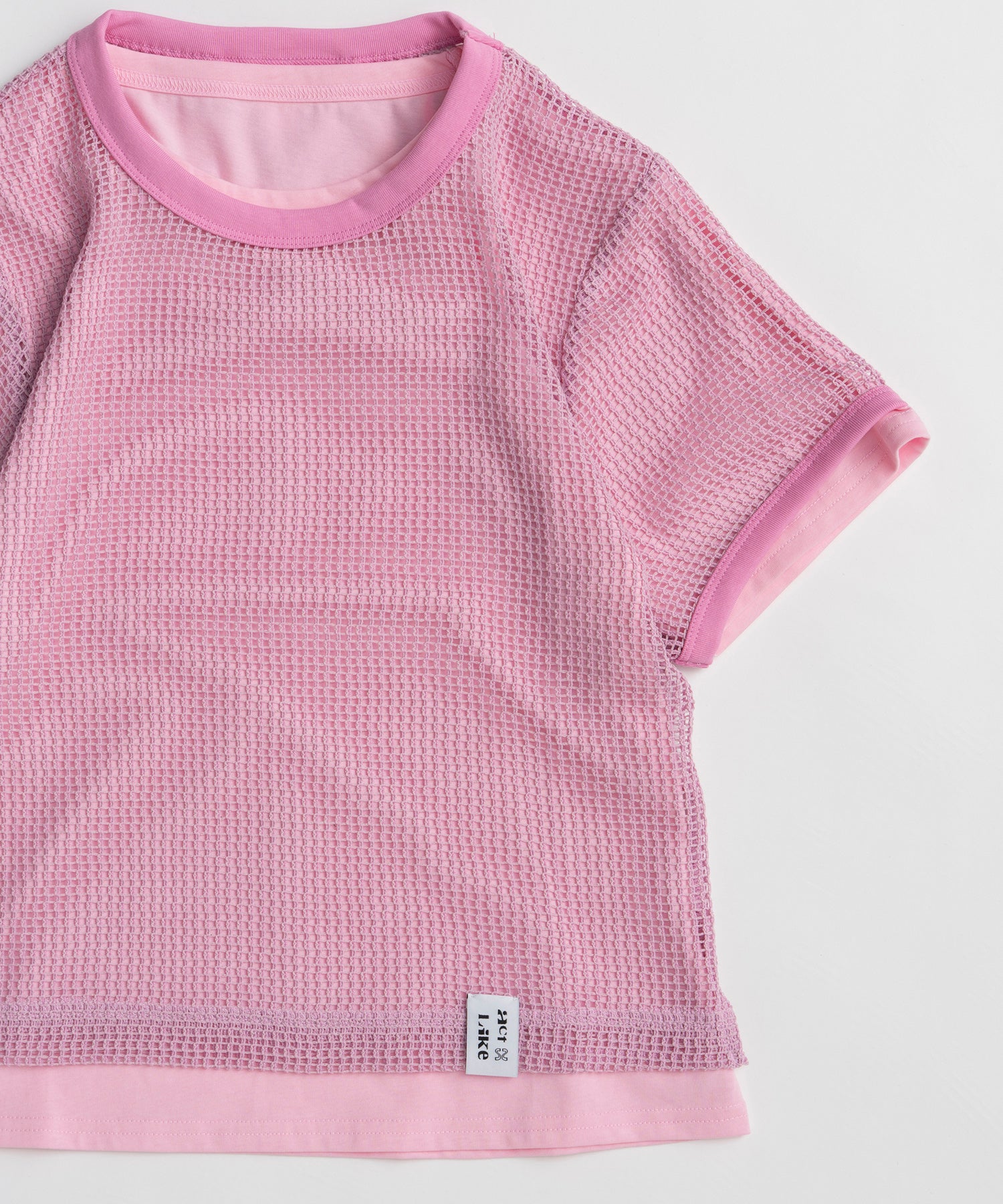 [2026Summer PRE-ORDER] Mesh Layered T-Shirt