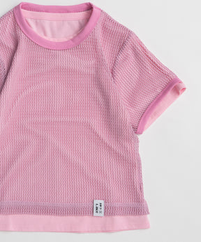 [2026Summer PRE-ORDER] Mesh Layered T-Shirt