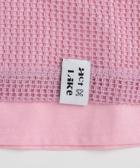 [2026Summer PRE-ORDER] Mesh Layered T-Shirt