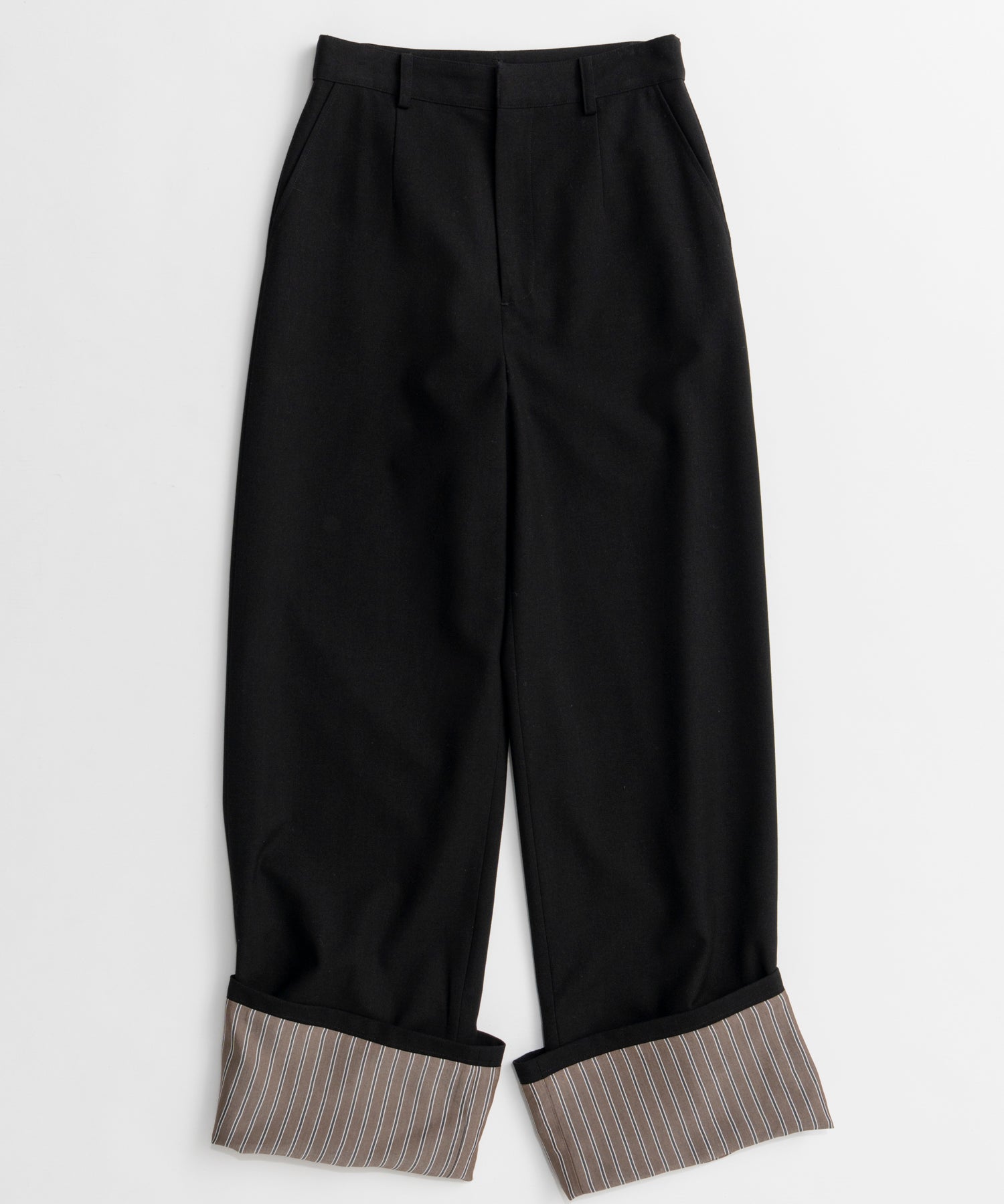 【26AUTUMN PRE-ORDER】Roll-Up Stripe Pants