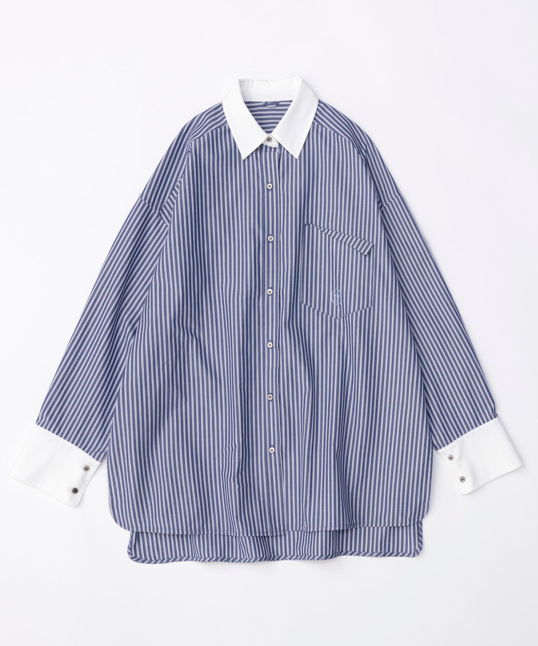 With Bra Stripe Easy Oversized Shirt定価24200円