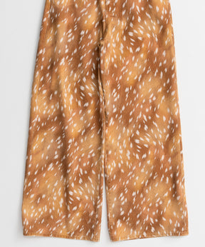 【26AUTUMN PRE-ORDER】Wide Bambi Print Pants