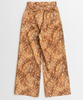 【26AUTUMN PRE-ORDER】Wide Bambi Print Pants