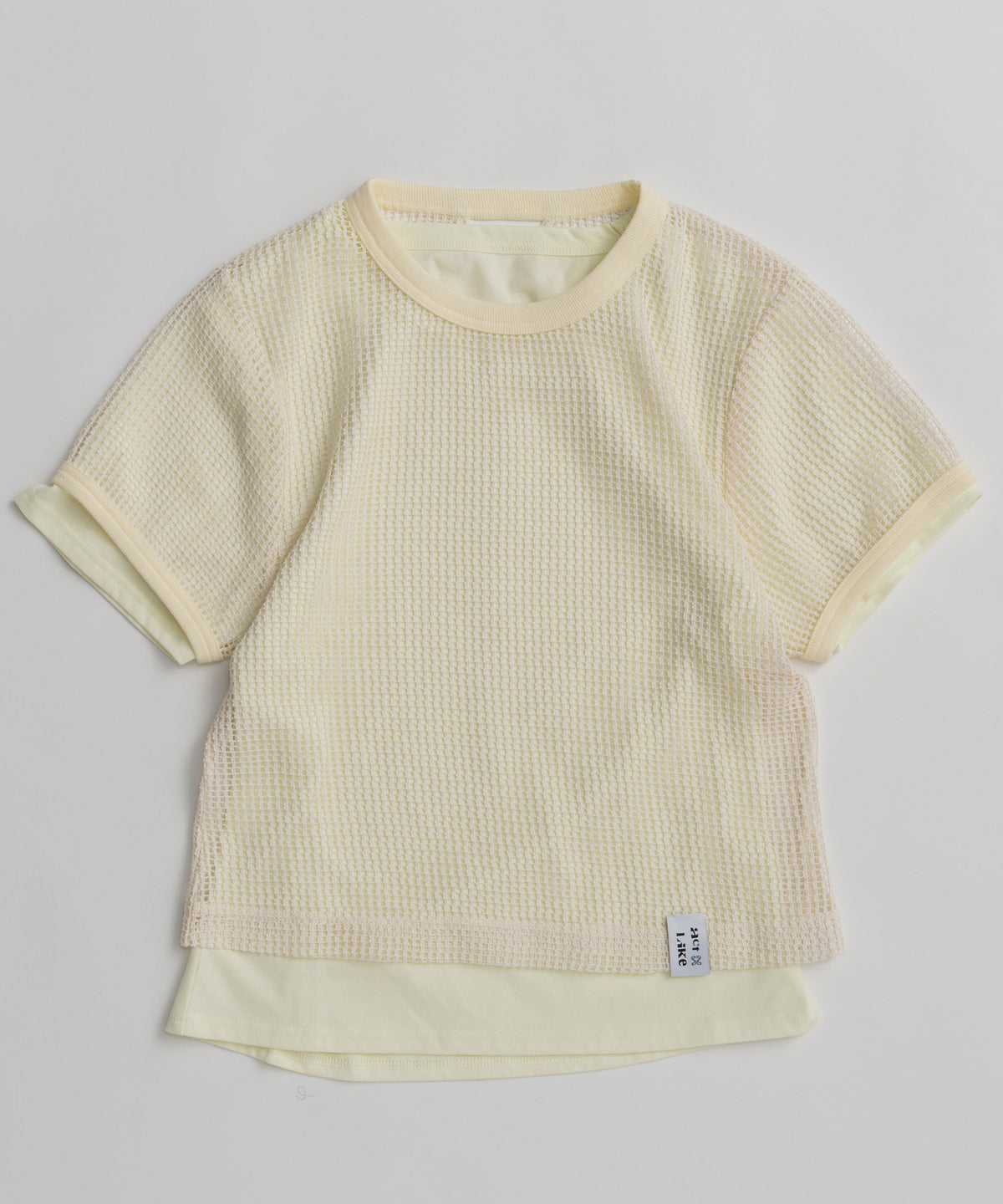 Mesh Layered T-Shirt