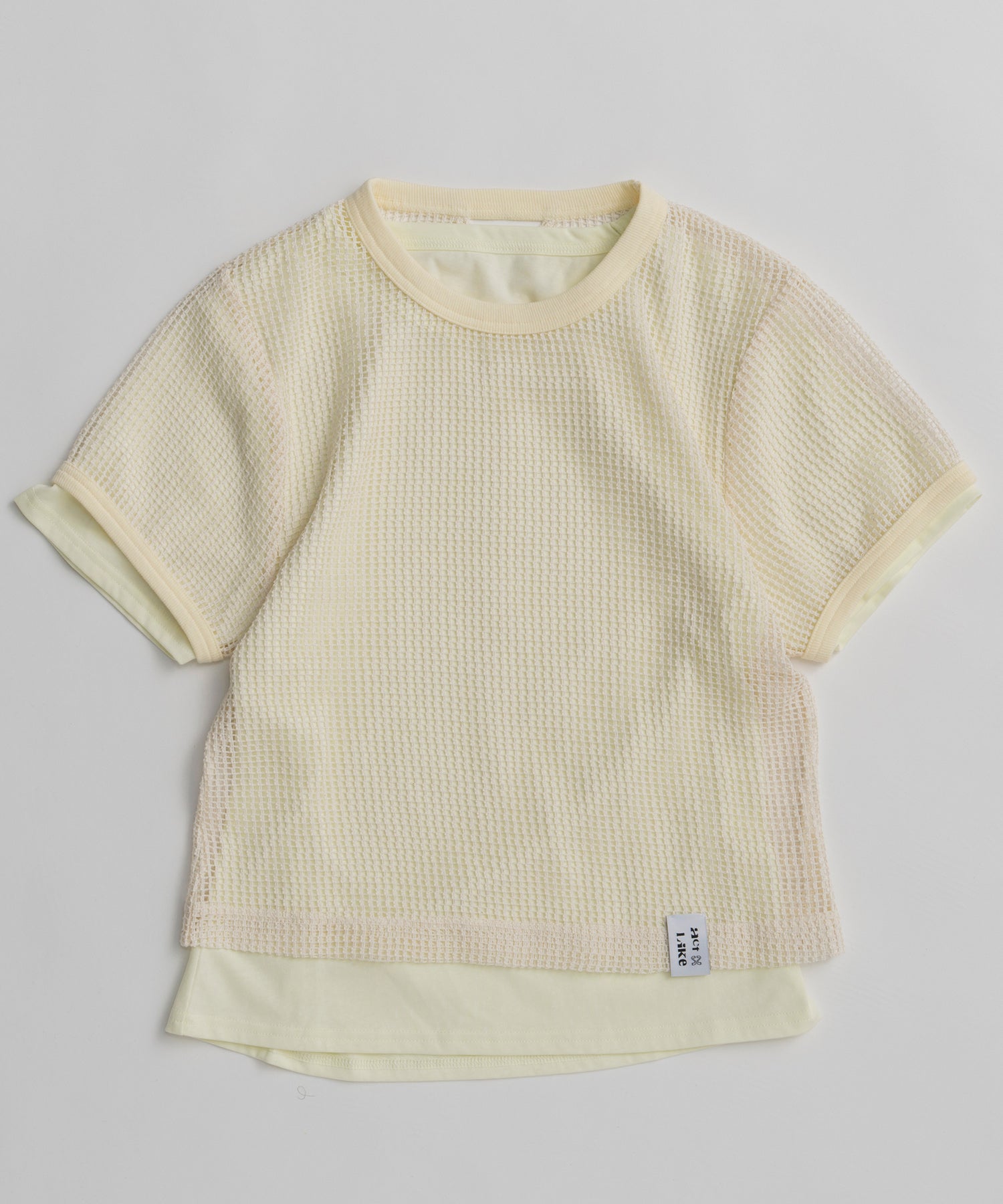 [2026Summer PRE-ORDER] Mesh Layered T-Shirt
