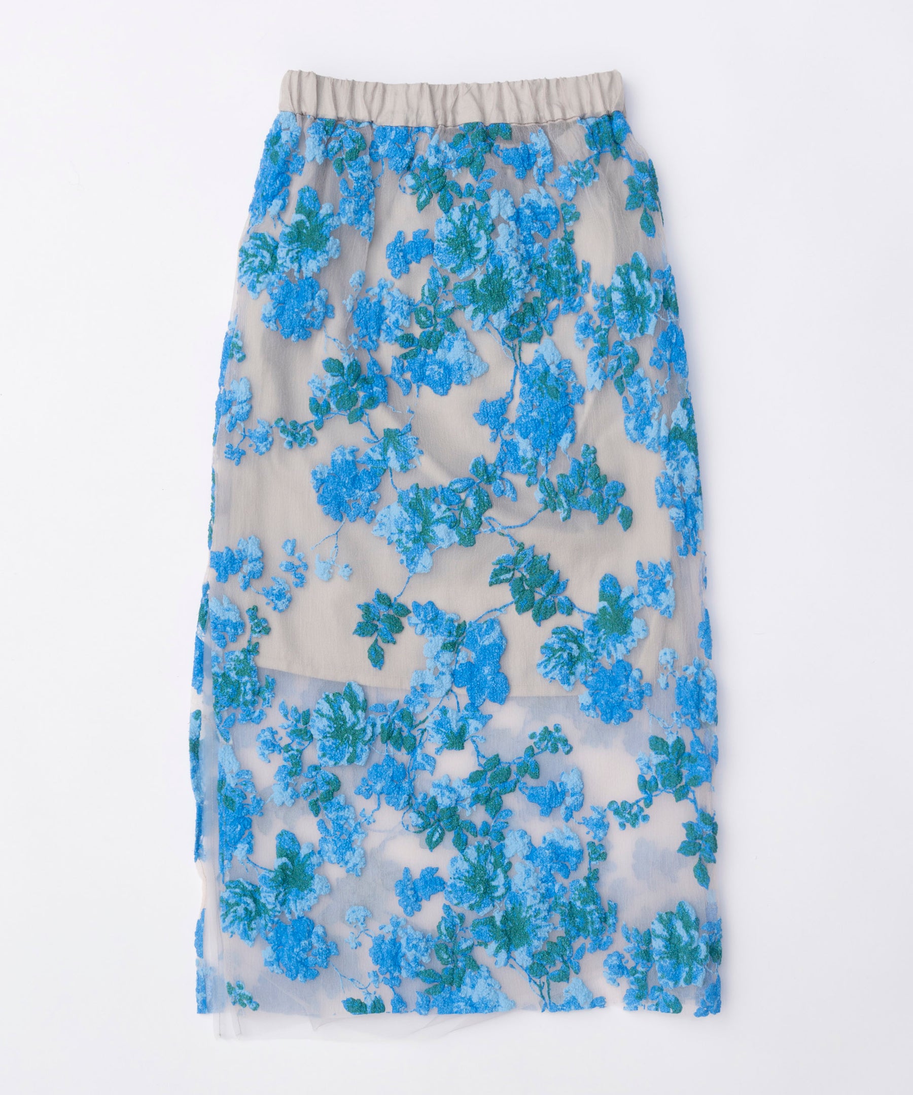 【24SPRING PRE-ORDER】Pokopoko Flower Tight Skirt