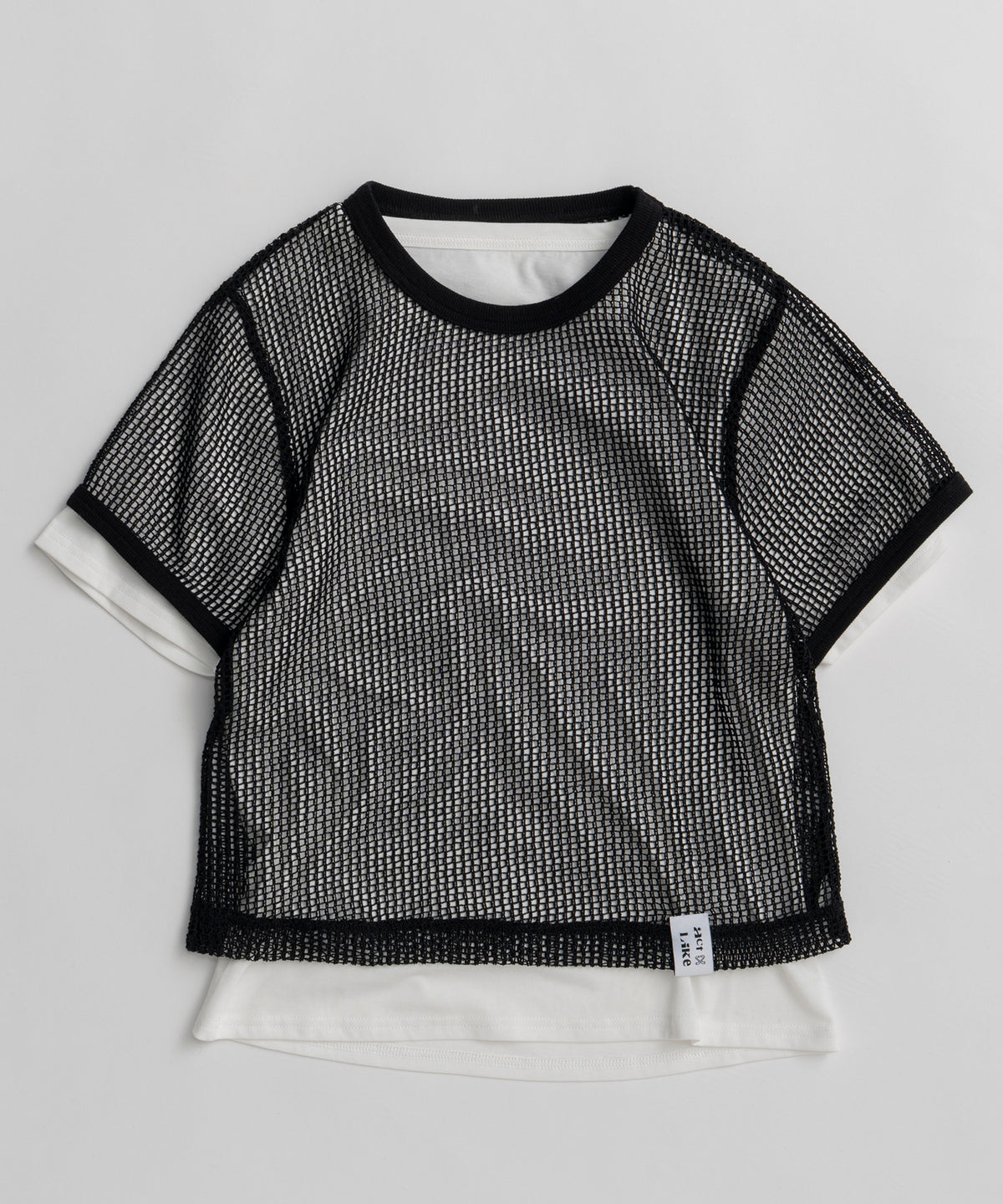 Mesh Layered T-Shirt