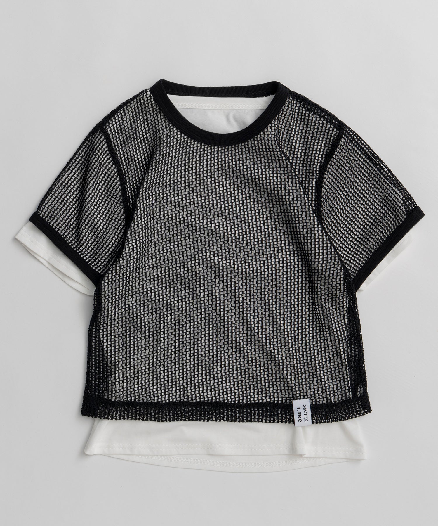 [2026Summer PRE-ORDER] Mesh Layered T-Shirt