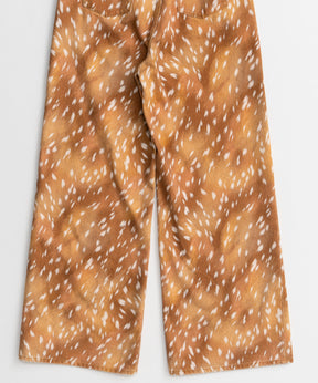 【26AUTUMN PRE-ORDER】Wide Bambi Print Pants