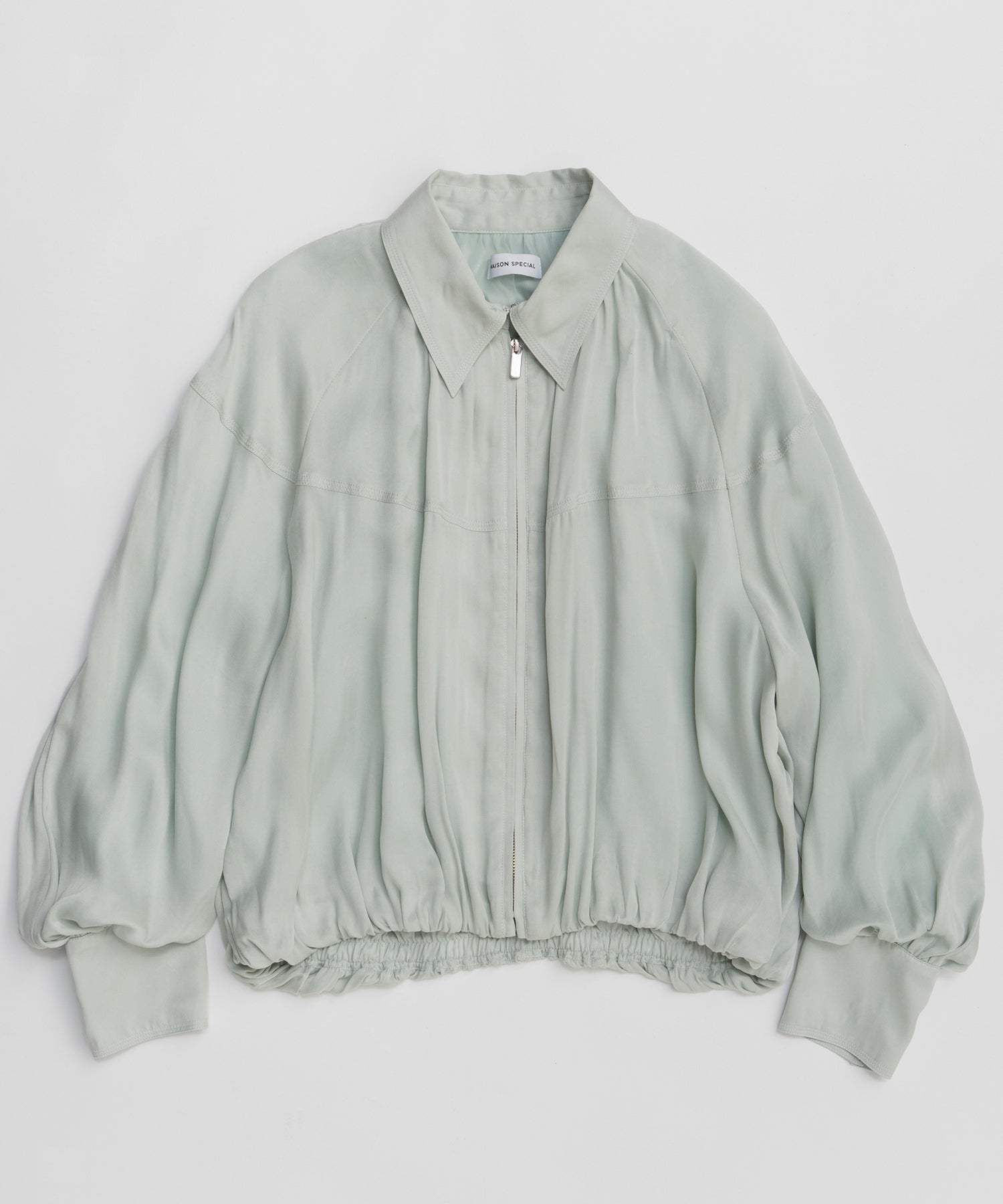 【26SPRING PRE-ORDER】Balloon Zip Shirt