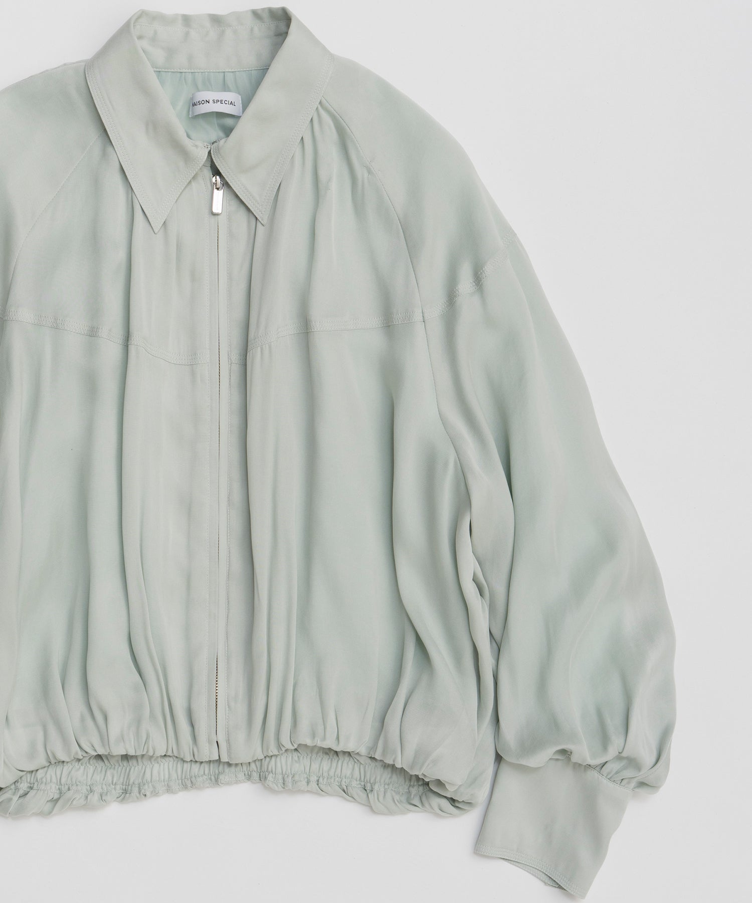 【26SPRING PRE-ORDER】Balloon Zip Shirt