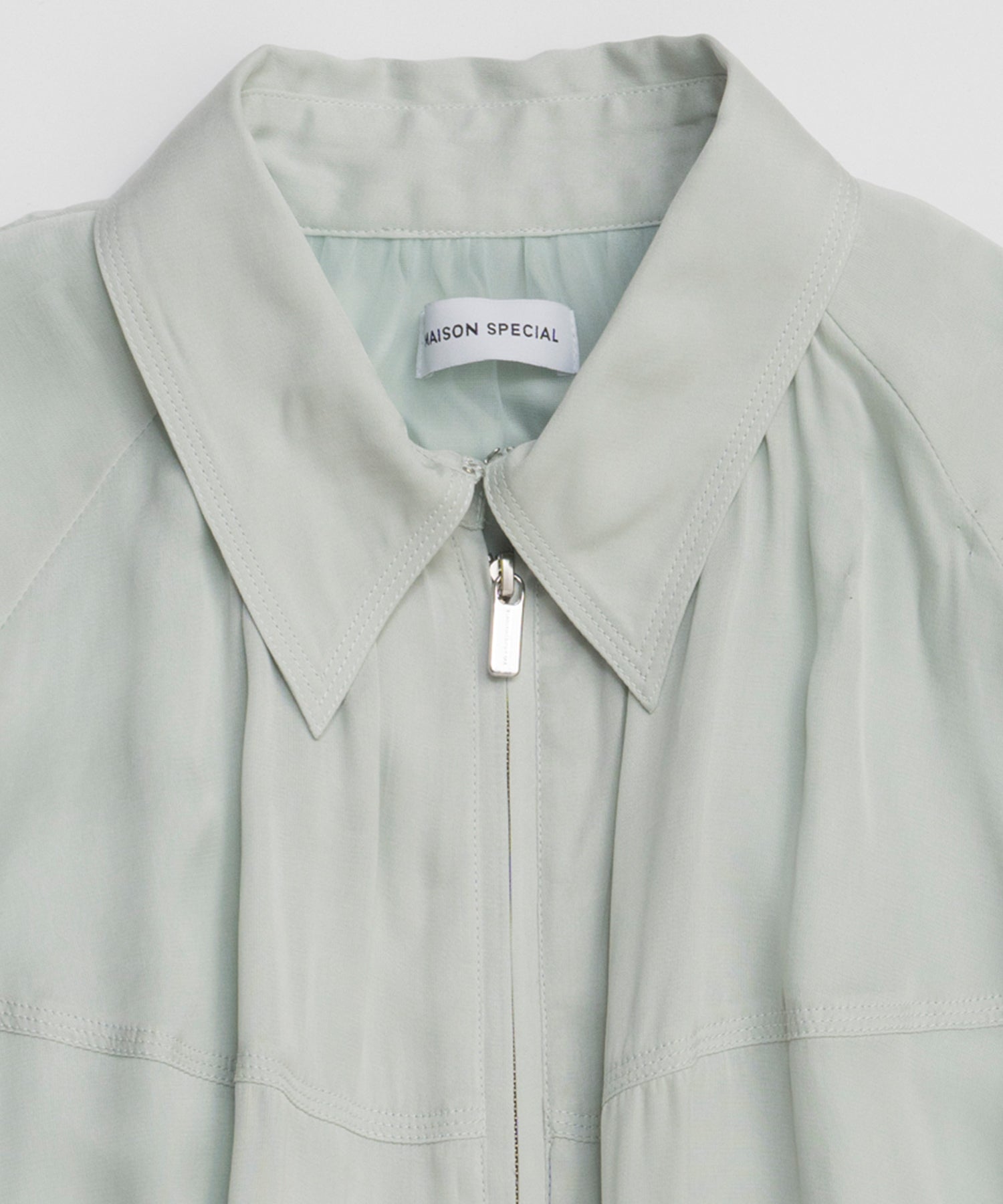 【26SPRING PRE-ORDER】Balloon Zip Shirt
