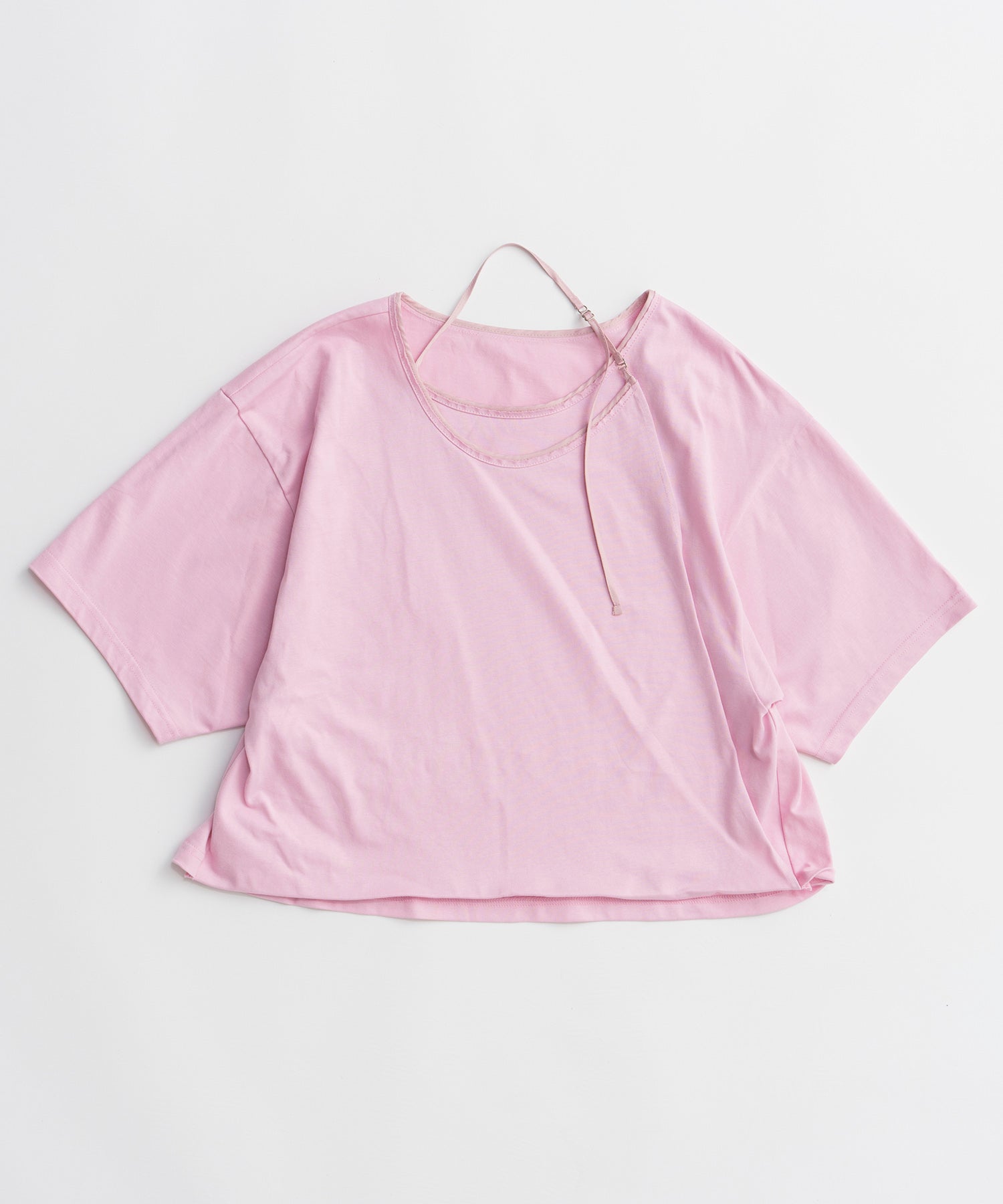 【2026Summer PRE-ORDER】Cashmere Neck Short T-Shirt