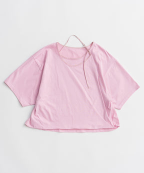 【2026Summer PRE-ORDER】Cashmere Neck Short T-Shirt