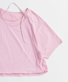 【2026Summer PRE-ORDER】Cashmere Neck Short T-Shirt