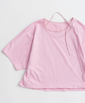 【2026Summer PRE-ORDER】Cashmere Neck Short T-Shirt