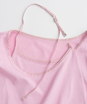 【2026Summer PRE-ORDER】Cashmere Neck Short T-Shirt