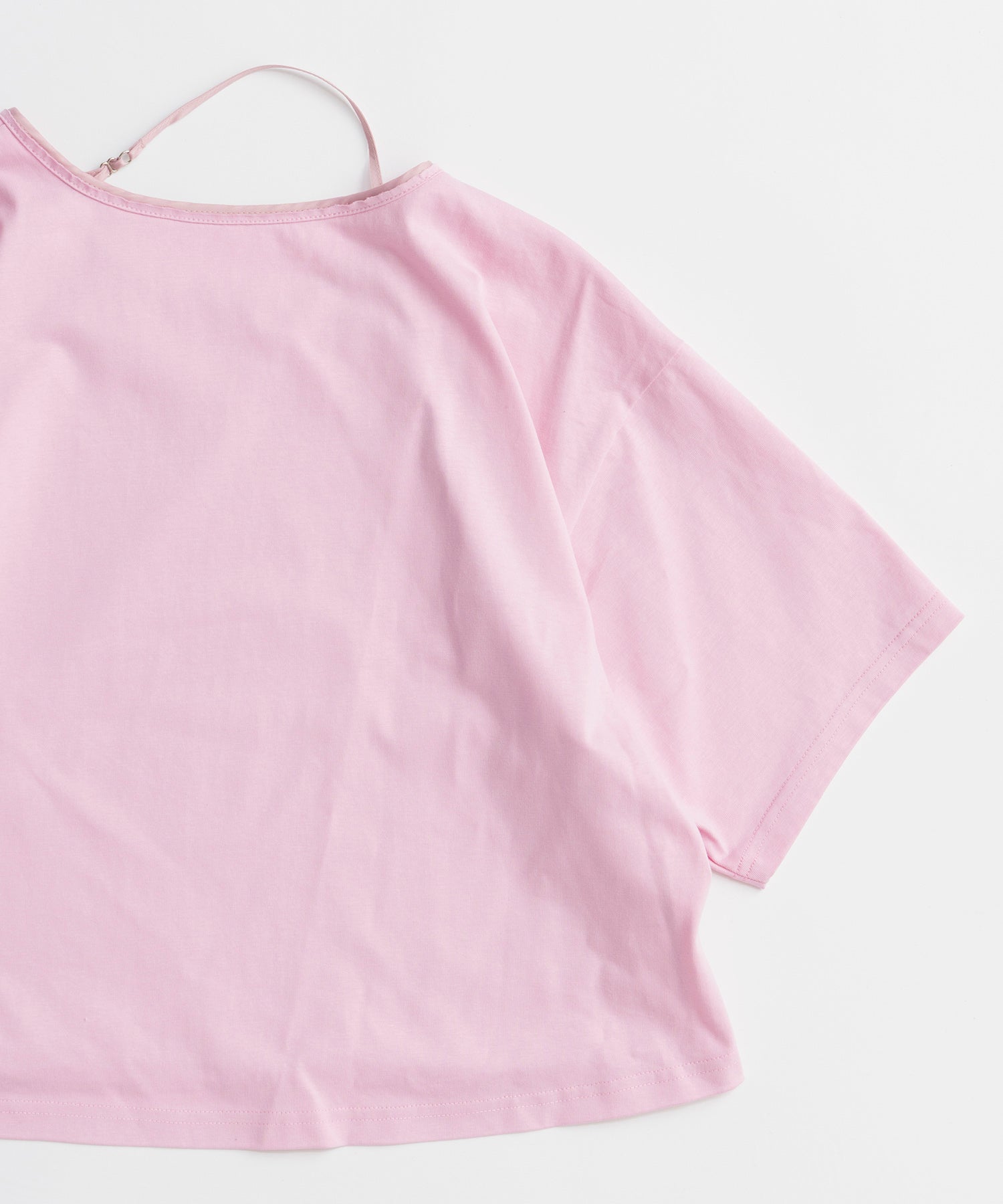 【2026Summer PRE-ORDER】Cashmere Neck Short T-Shirt