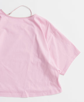 【2026Summer PRE-ORDER】Cashmere Neck Short T-Shirt