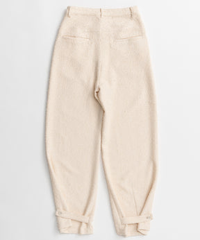 【26AUTUMN PRE-ORDER】Loop Slim Cocoon Pants
