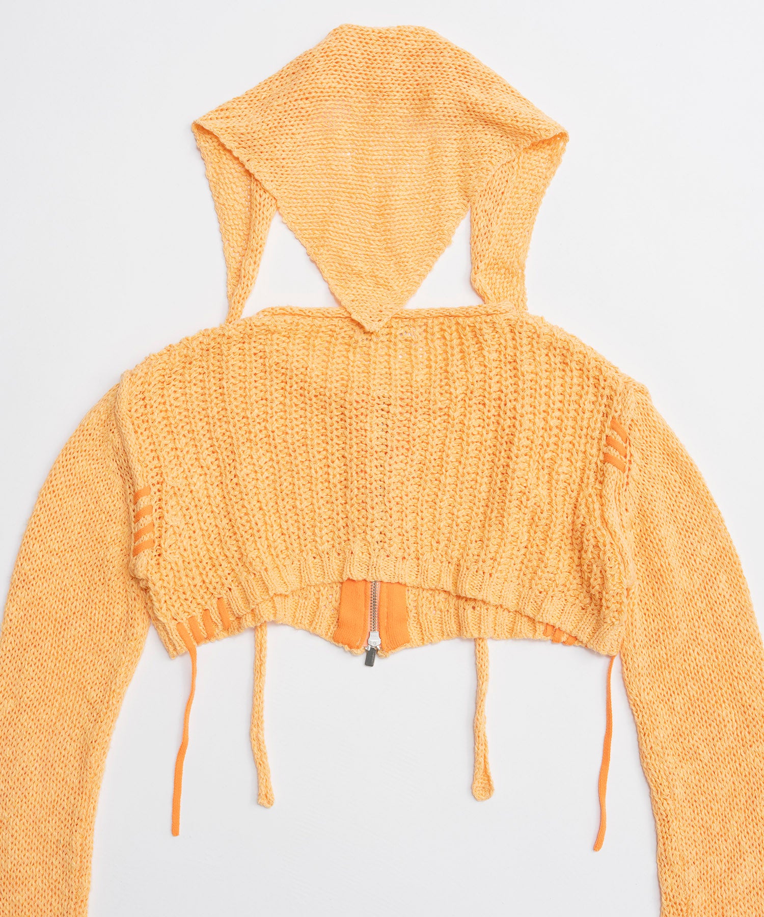 【26SPRING PRE-ORDER】Zip Short Cardigan with Babouche Collar