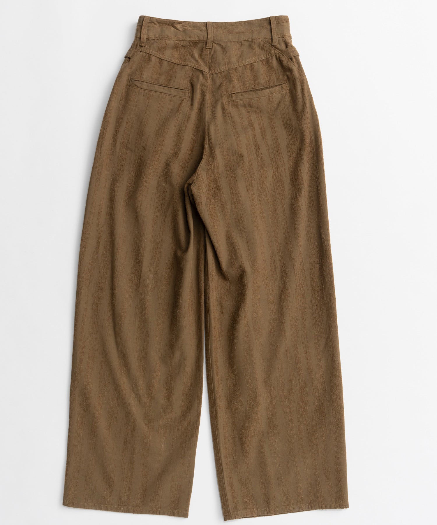 【26AUTUMN PRE-ORDER】Double-Waist Wide Tuck Pants