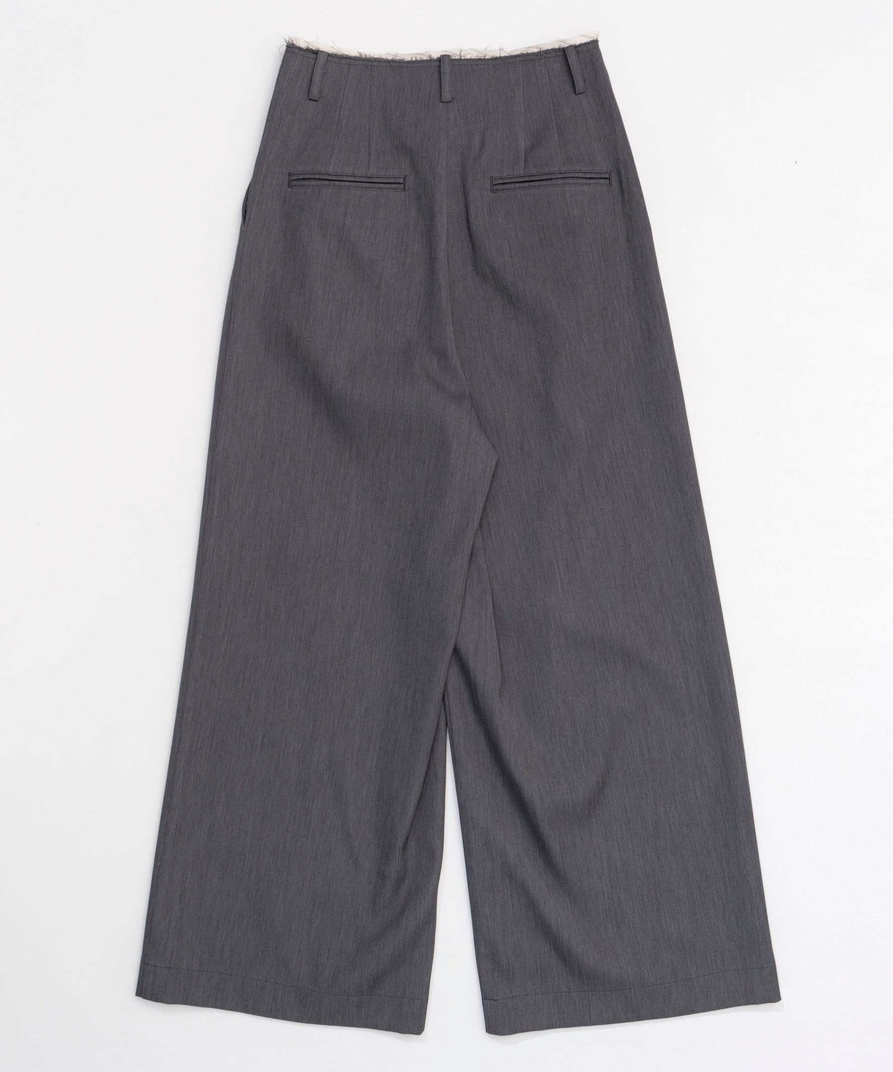 [24Autumn Pre-Order] Front Cut Stitch Wide Pants