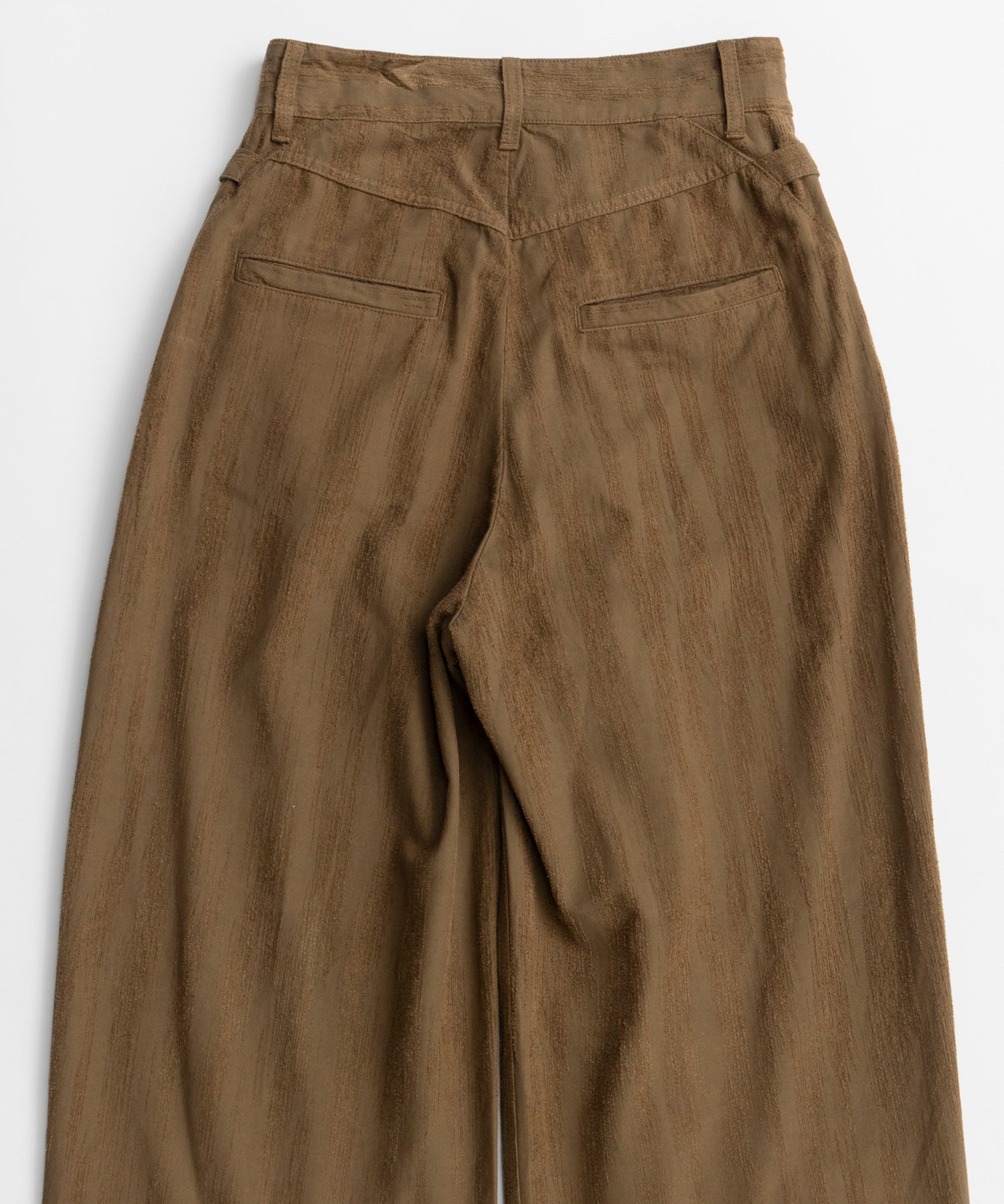 【26AUTUMN PRE-ORDER】Double-Waist Wide Tuck Pants