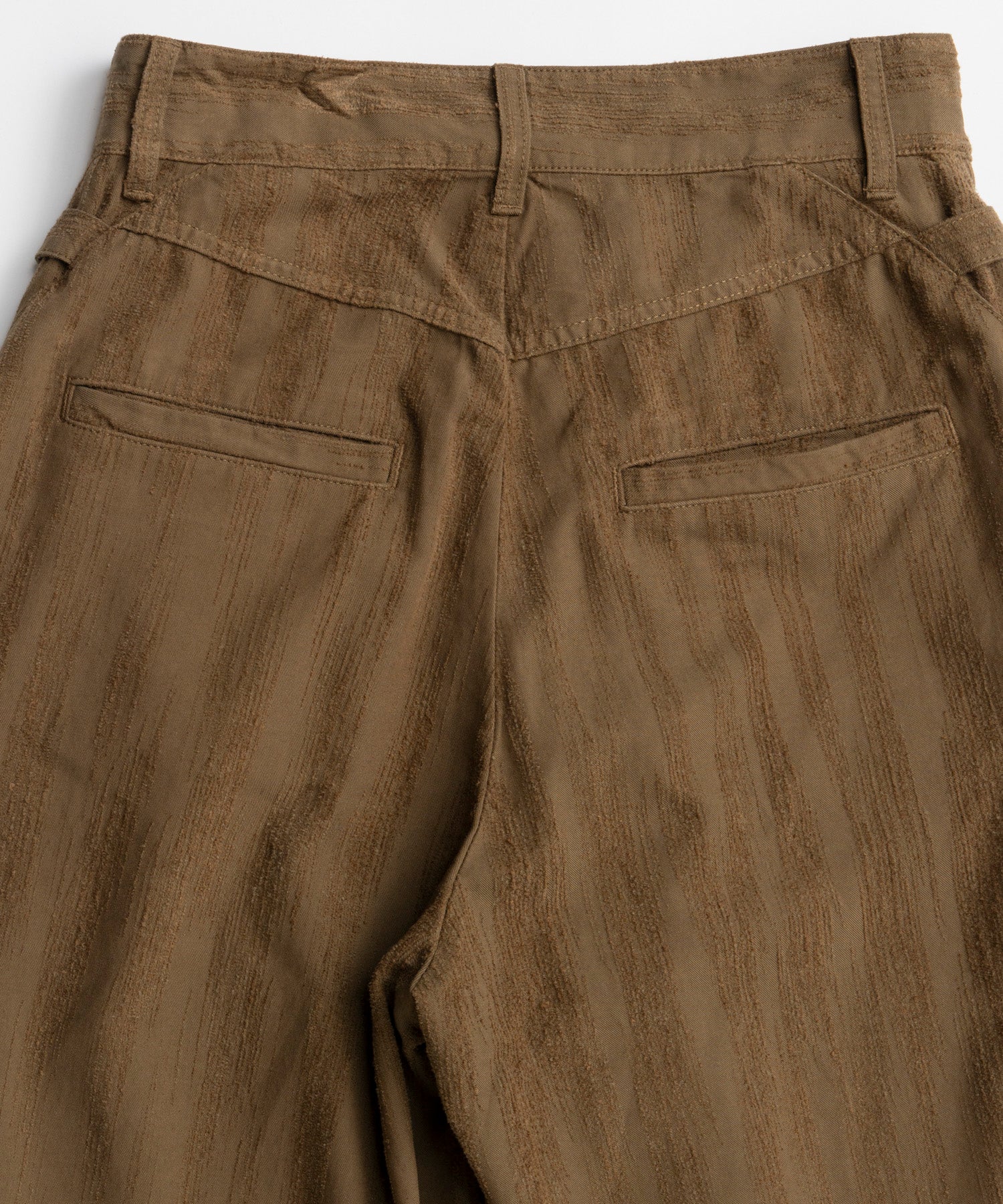 【26AUTUMN PRE-ORDER】Double-Waist Wide Tuck Pants