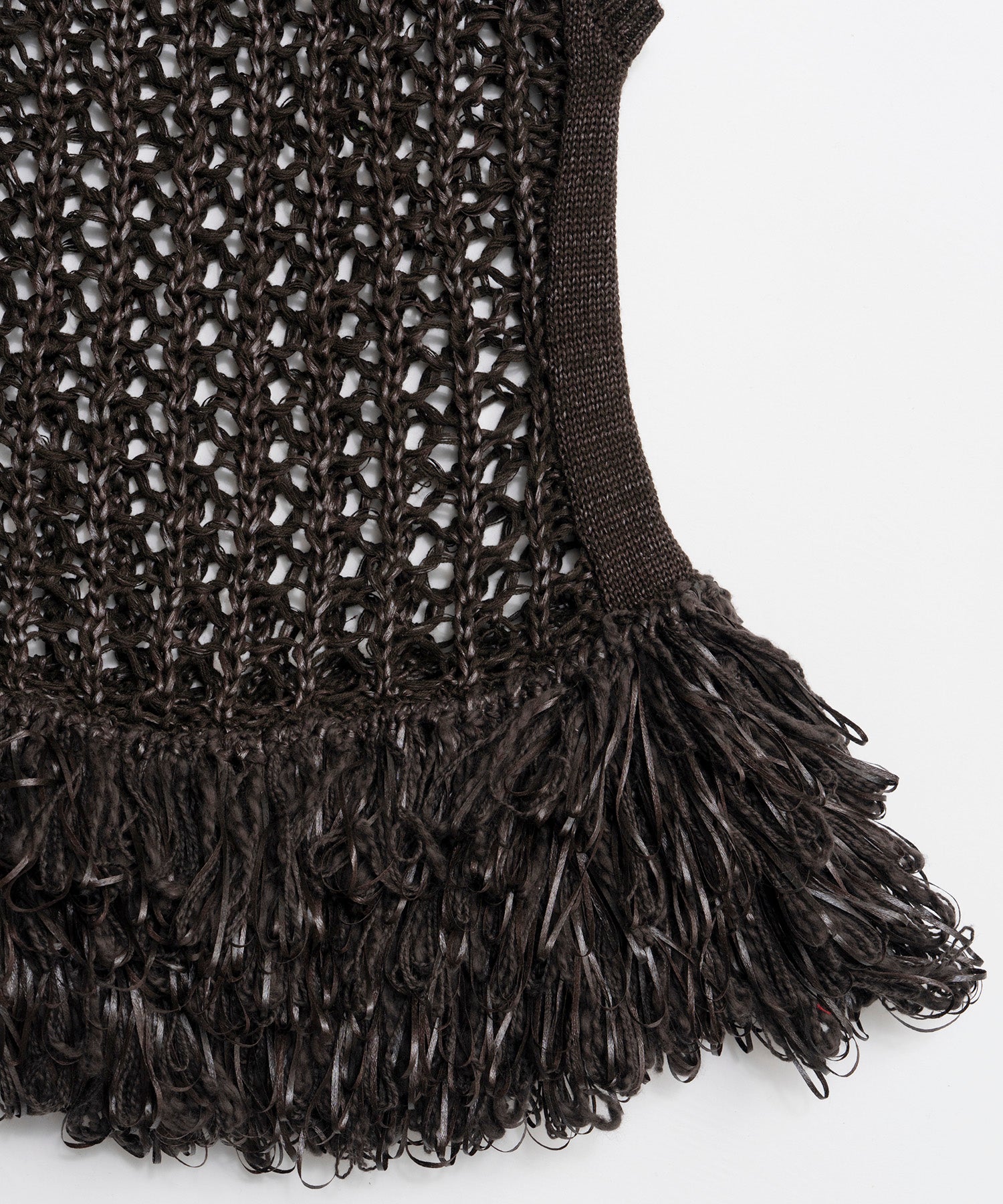 [26SPRING PRE-ORDER]프린지 메쉬 조끼