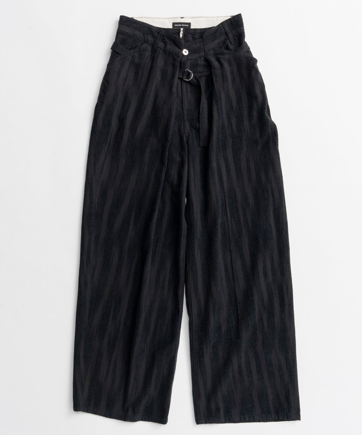 【26AUTUMN PRE-ORDER】Double-Waist Wide Tuck Pants