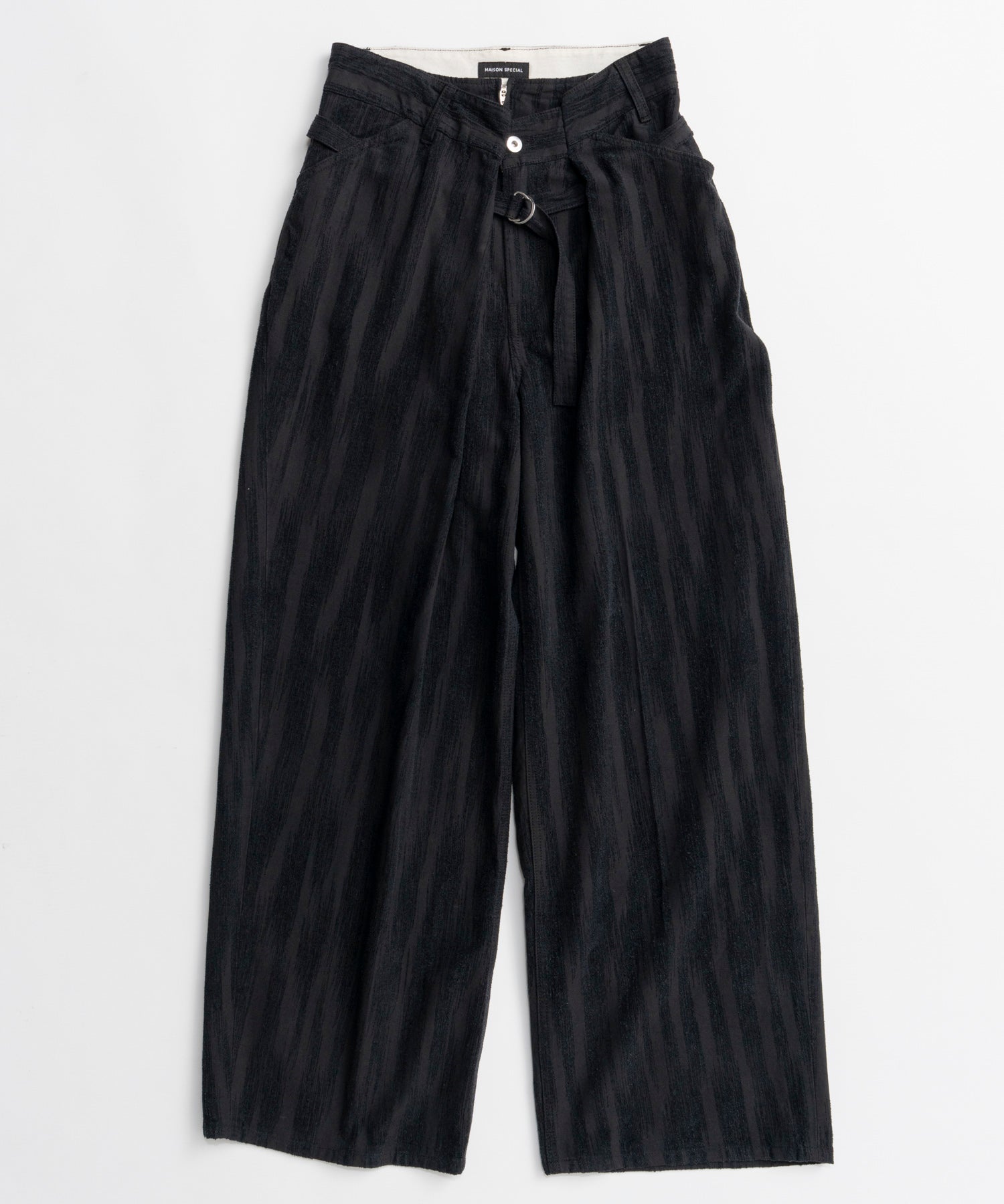 【26AUTUMN PRE-ORDER】Double-Waist Wide Tuck Pants