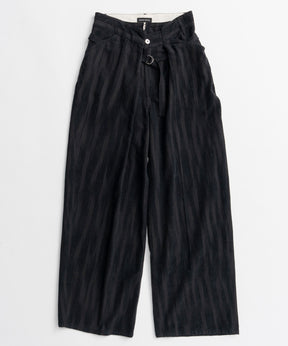 【26AUTUMN PRE-ORDER】Double-Waist Wide Tuck Pants