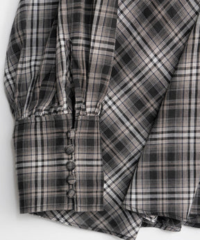 【26SPRING PRE-ORDER】V-neck voluminous blouse