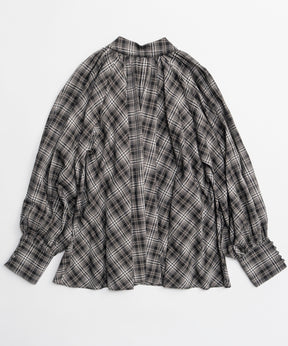 【26SPRING PRE-ORDER】V-neck voluminous blouse