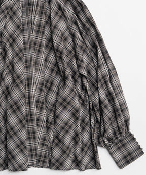 【26SPRING PRE-ORDER】V-neck voluminous blouse