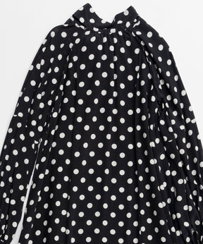 【26SPRING PRE-ORDER】2WAY Sleeve Dot One-Piece