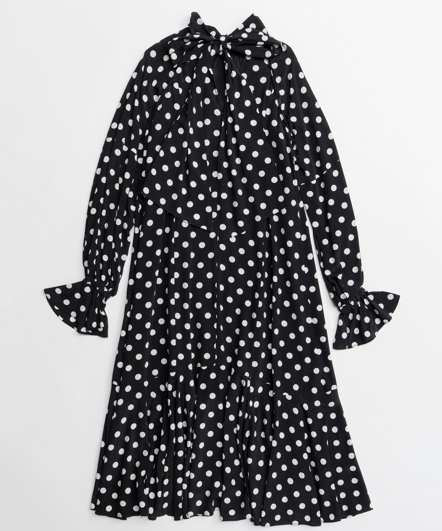 【26SPRING PRE-ORDER】2WAY Sleeve Dot One-Piece