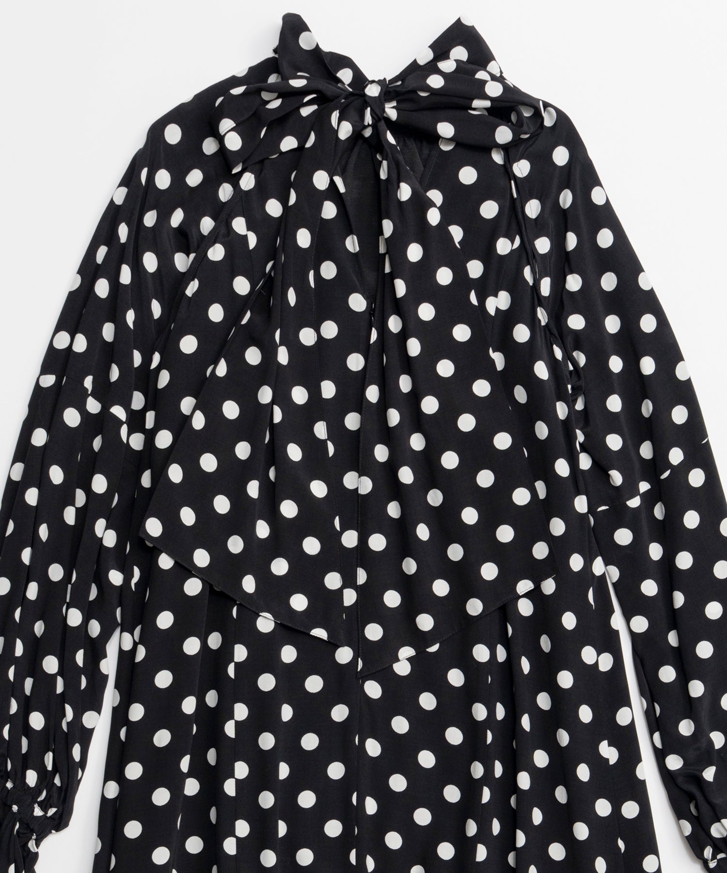 【26SPRING PRE-ORDER】2WAY Sleeve Dot One-Piece