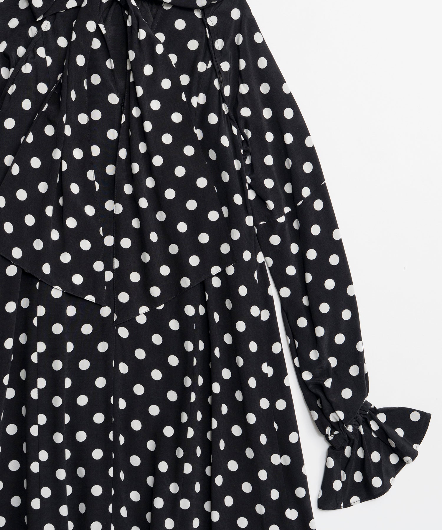 【26SPRING PRE-ORDER】2WAY Sleeve Dot One-Piece