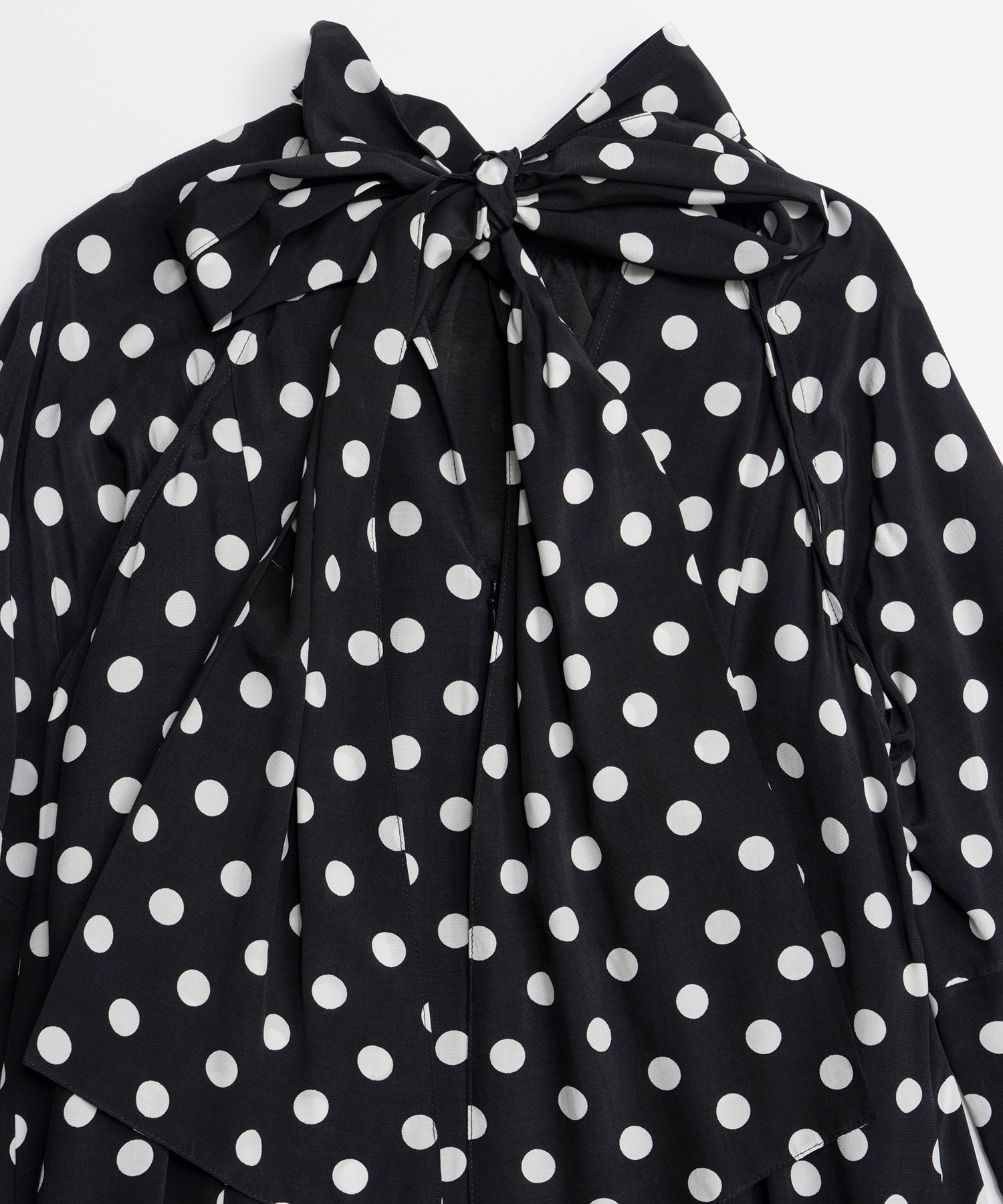 【26SPRING PRE-ORDER】2WAY Sleeve Dot One-Piece