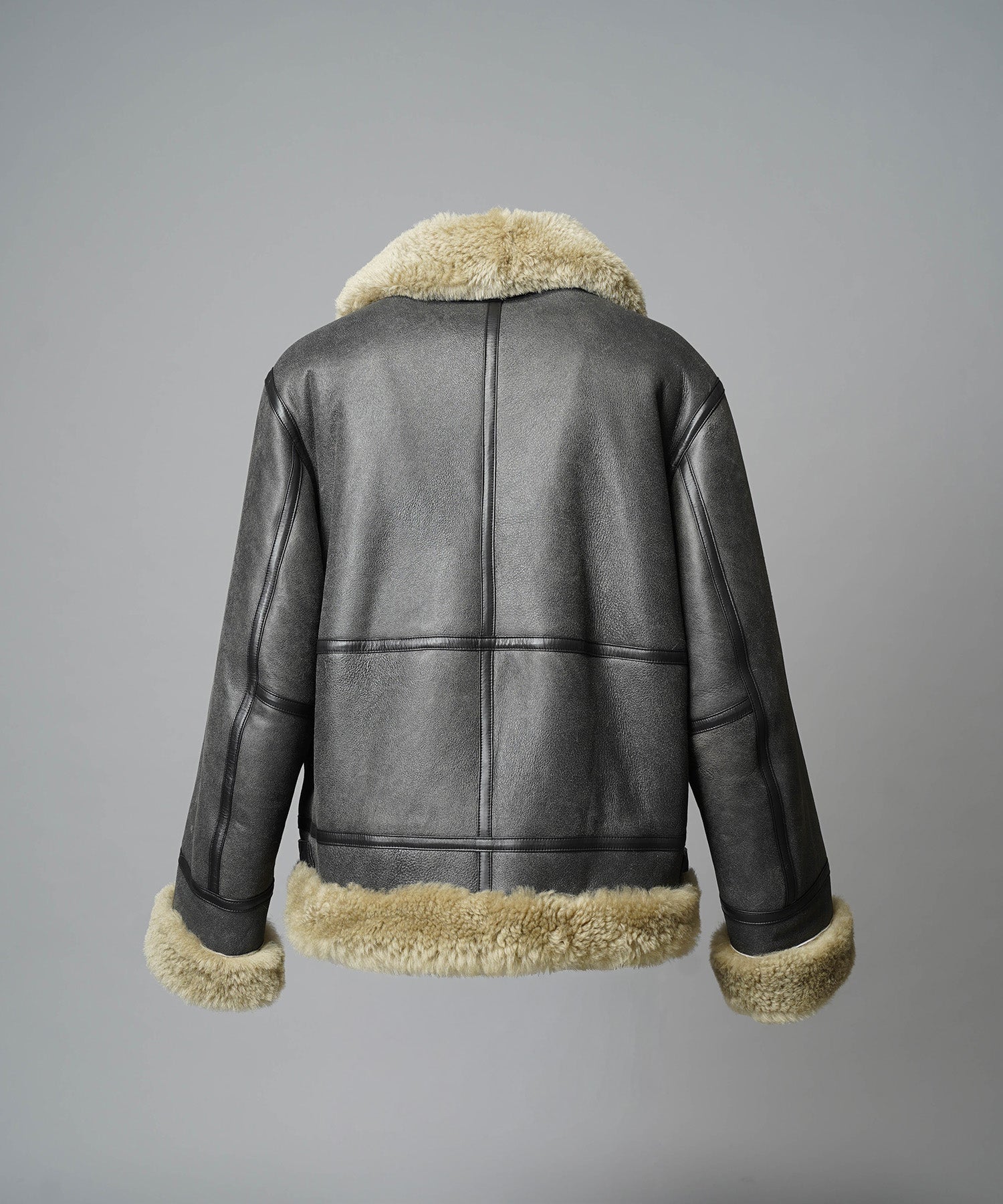 [25AW PRE-ORDER] B-3 Fake Mouton Jacket