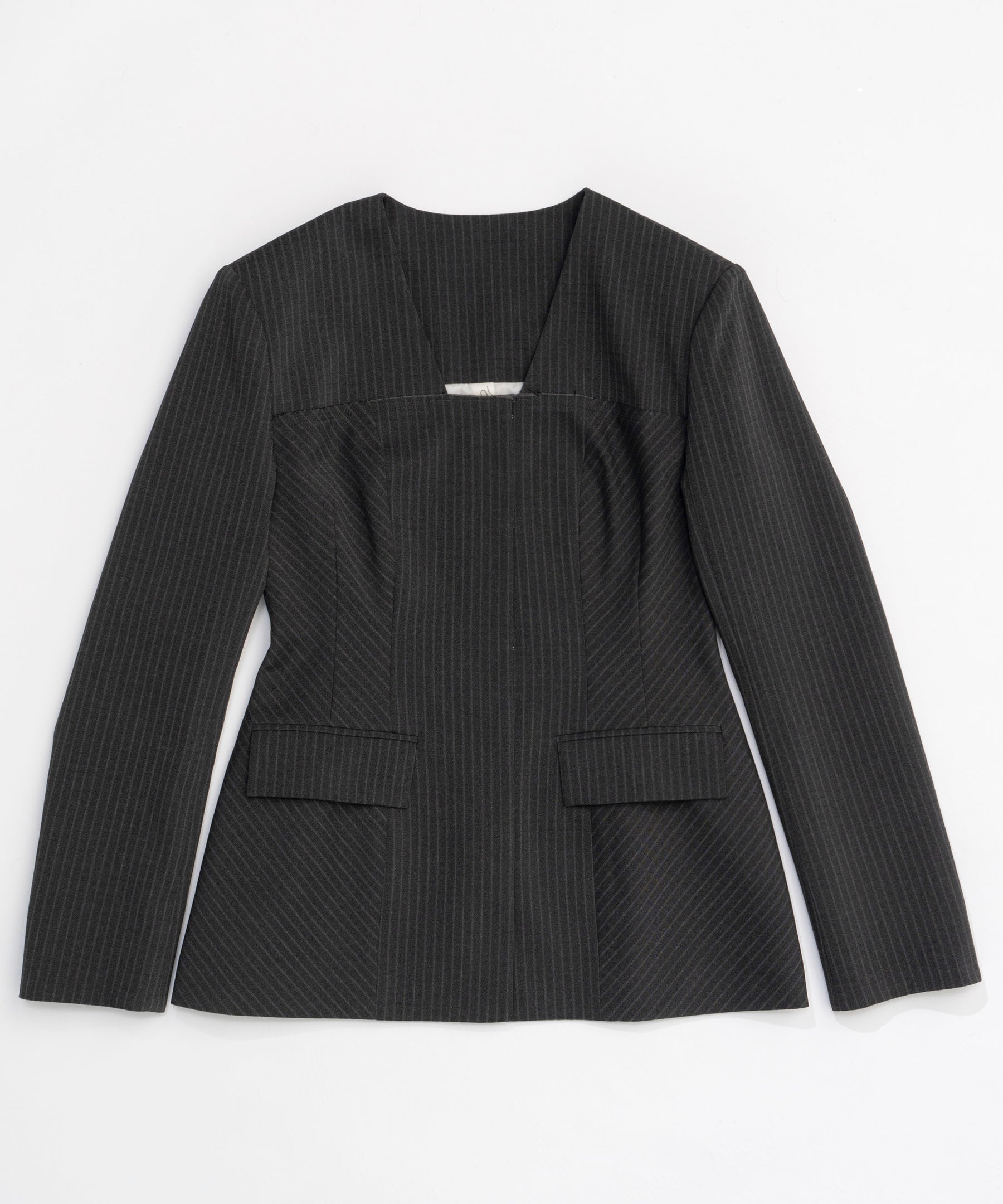 [24Autumn Pre-Order] COLLARLESS SHARP JACKET