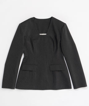 [24Autumn Pre-Order] COLLARLESS SHARP JACKET