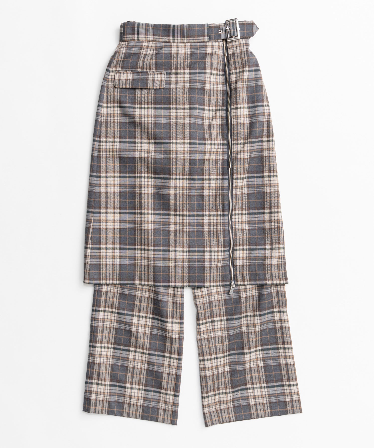 【26AUTUMN PRE-ORDER】Zipper Skirt Set Pants