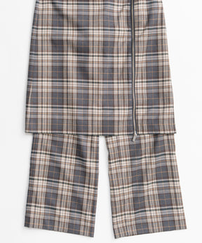 【26AUTUMN PRE-ORDER】Zipper Skirt Set Pants