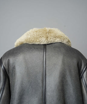 [25AW PRE-ORDER] B-3 Fake Mouton Jacket