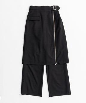 【26AUTUMN PRE-ORDER】Zipper Skirt Set Pants