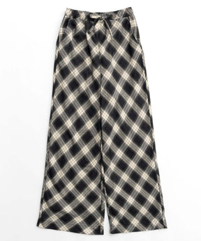 [24Autumn PRE-ORDER] Random Checkered Easy Wide Pants