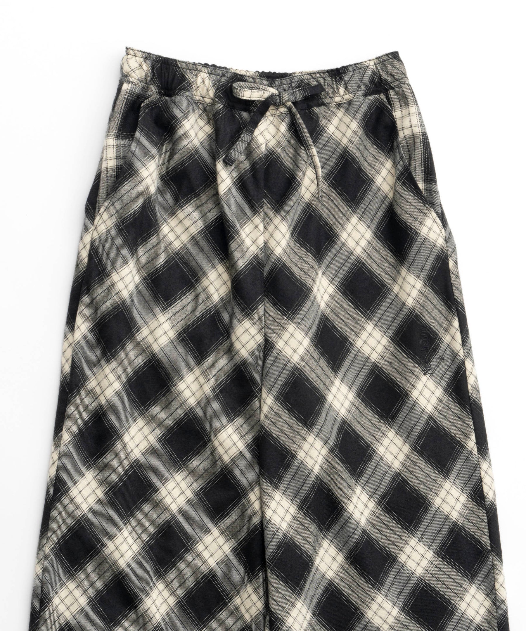 [24Autumn PRE-ORDER] Random Checkered Easy Wide Pants